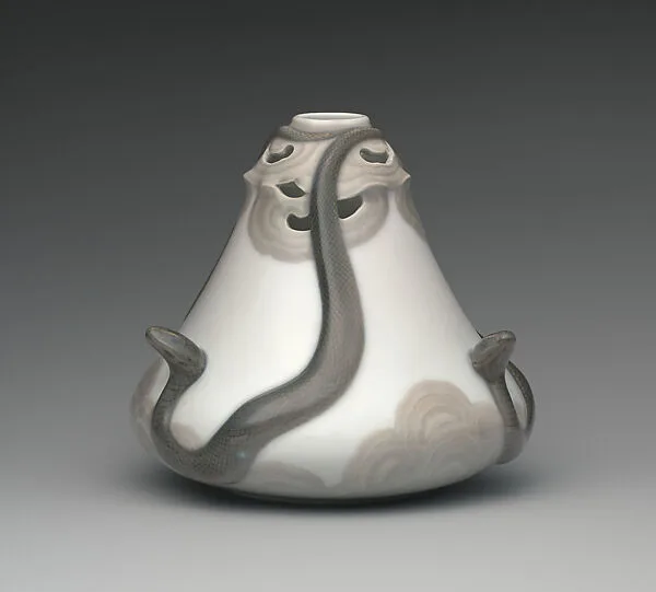 Vase with snakes — Christian Thomsen|Royal Copenhagen