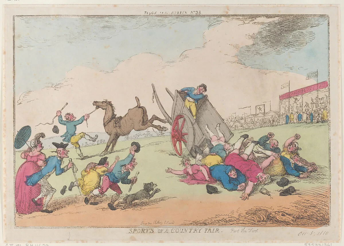 Sports of a Country Fair, Part the First — Thomas Rowlandson|Thomas Tegg