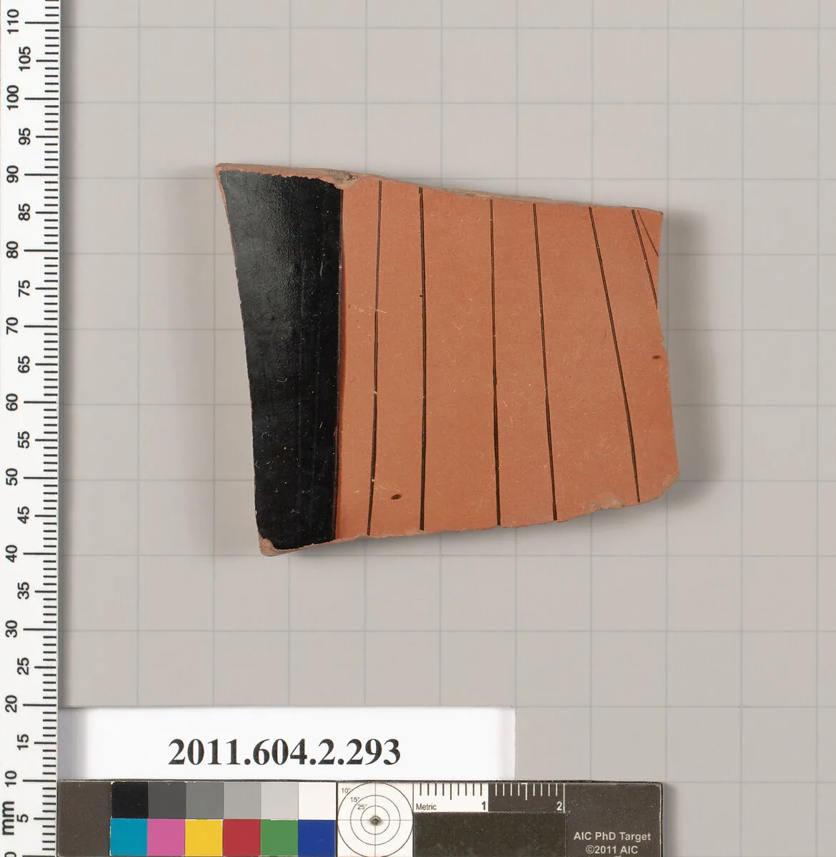 Terracotta fragment of a column-krater (bowl for mixing wine and water) — Unknown