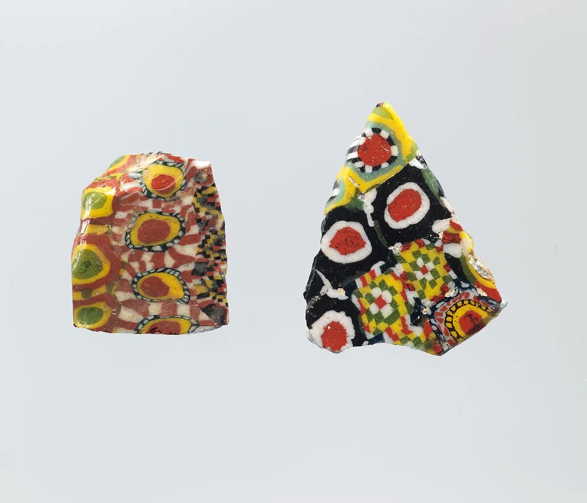 Millefiori Glass Tile Fragments — Unknown