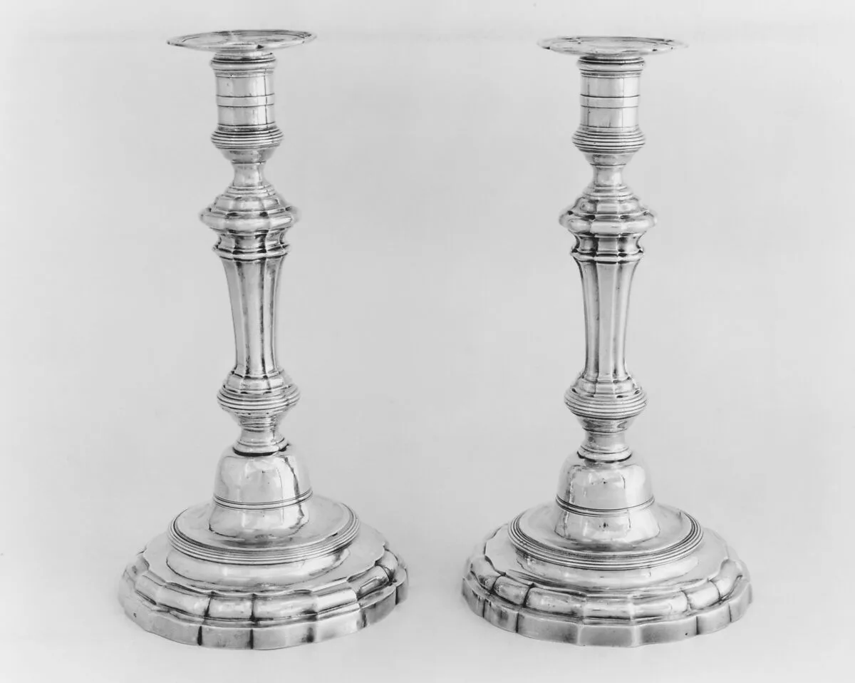 Pair of candlesticks — François Thomas Germain