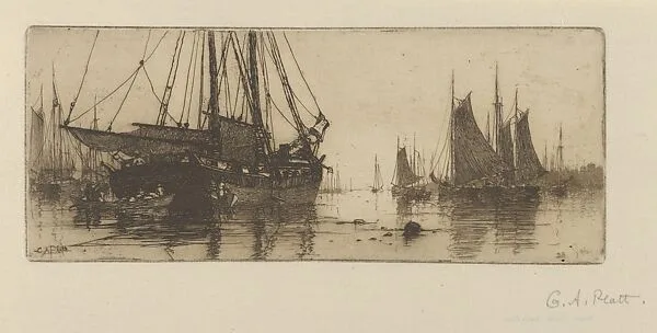Fishing Boats — Charles Adams Platt