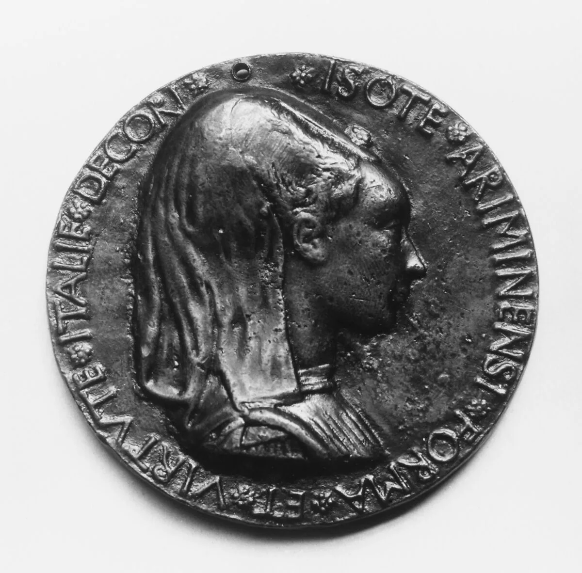 Isotta degli Atti of Rimini, d. 1470 — Matteo de' Pasti|Veronese