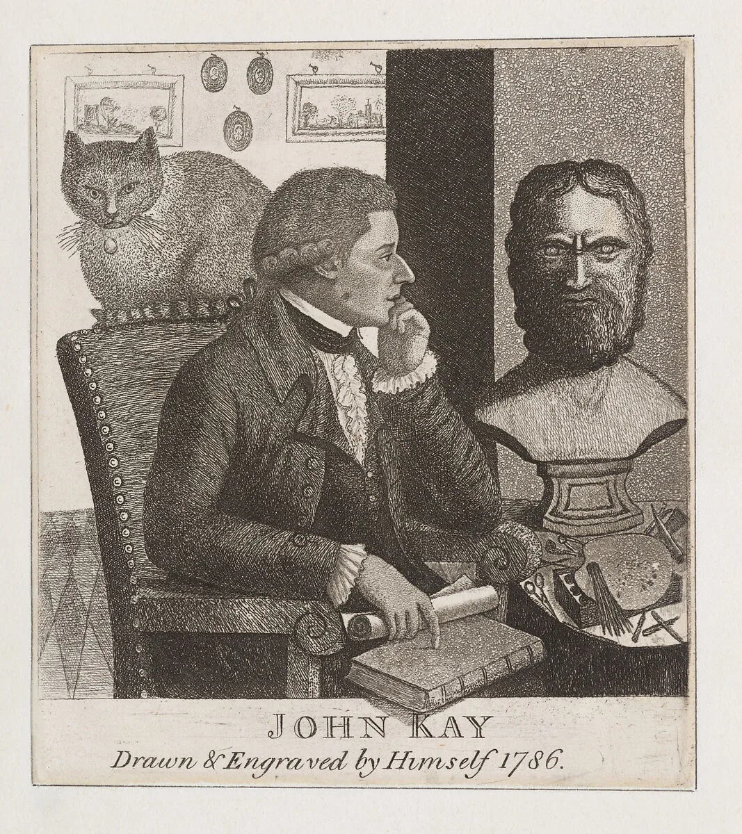 John Kay, Drawn and Engraved by Himself — John Kay
