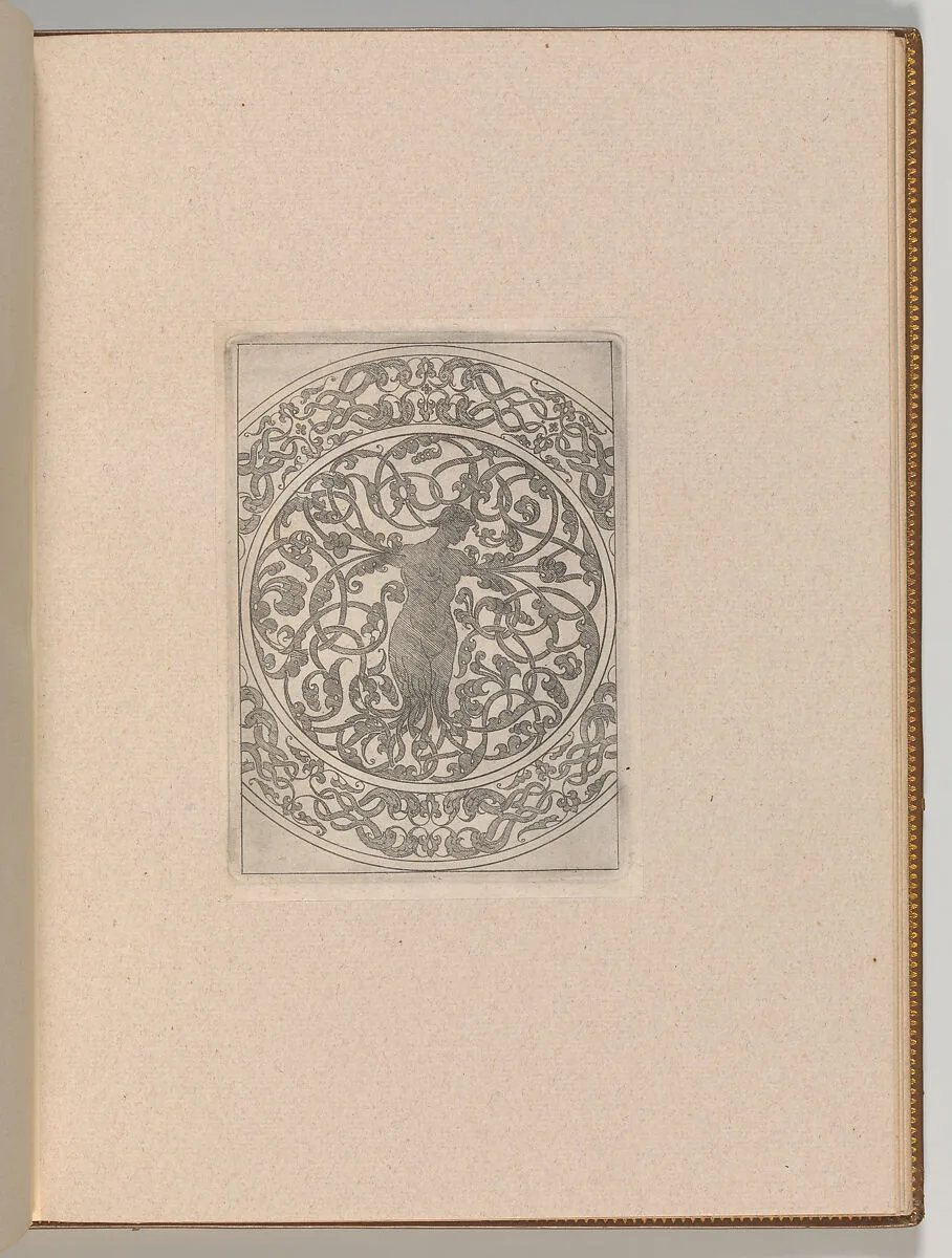 Copies after the 'Livre contenant passement de moresques' (plate 12) — Jacques Androuet Du Cerceau