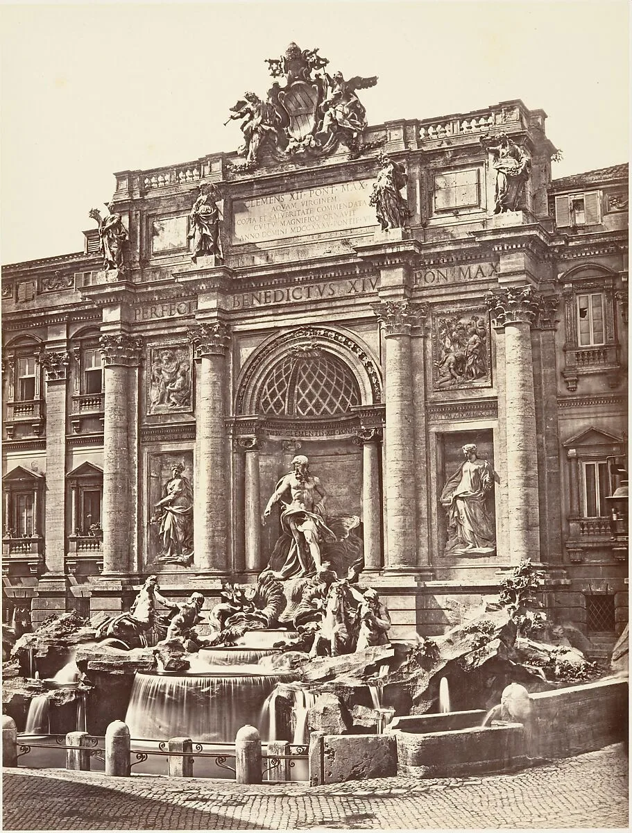 Fontana di Trevi — Eugène Constant