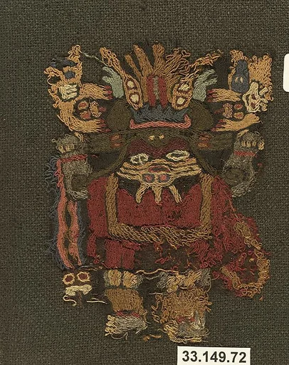 Embroidered Mantle Fragment