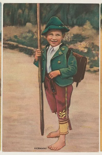 Germany, insert card from the Children, Holidays, Etc. series (D23), issued by the Weber Baking Company — Weber Baking Company