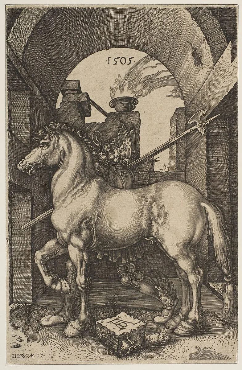 The Little Horse (copy) — Albrecht Dürer|Jan (Johannes) Wierix