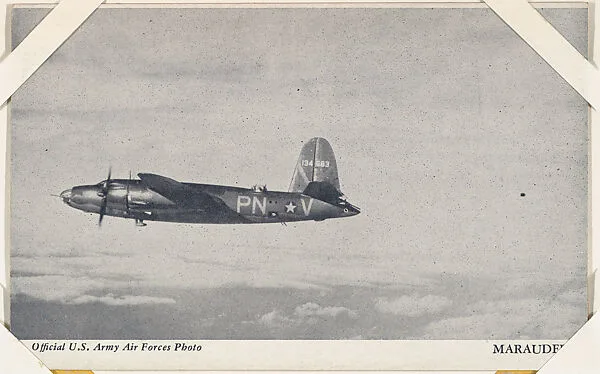 Marauder from Military--Official Photos cards (W615) — Unknown