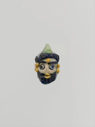 Glass double head pendant