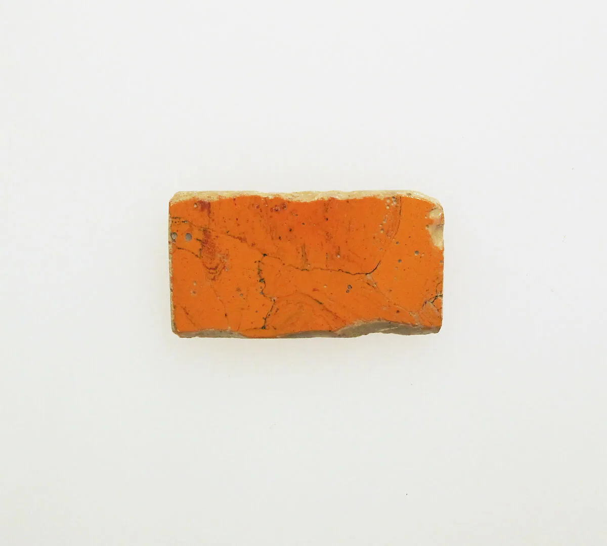 Glass marbled mosaic inlay — Unknown
