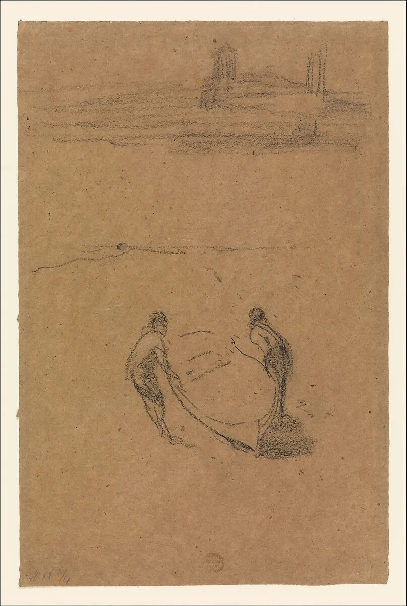 Two Men and a Boat — James McNeill Whistler