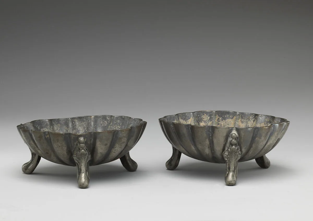 Pair of saltcellars — Unknown