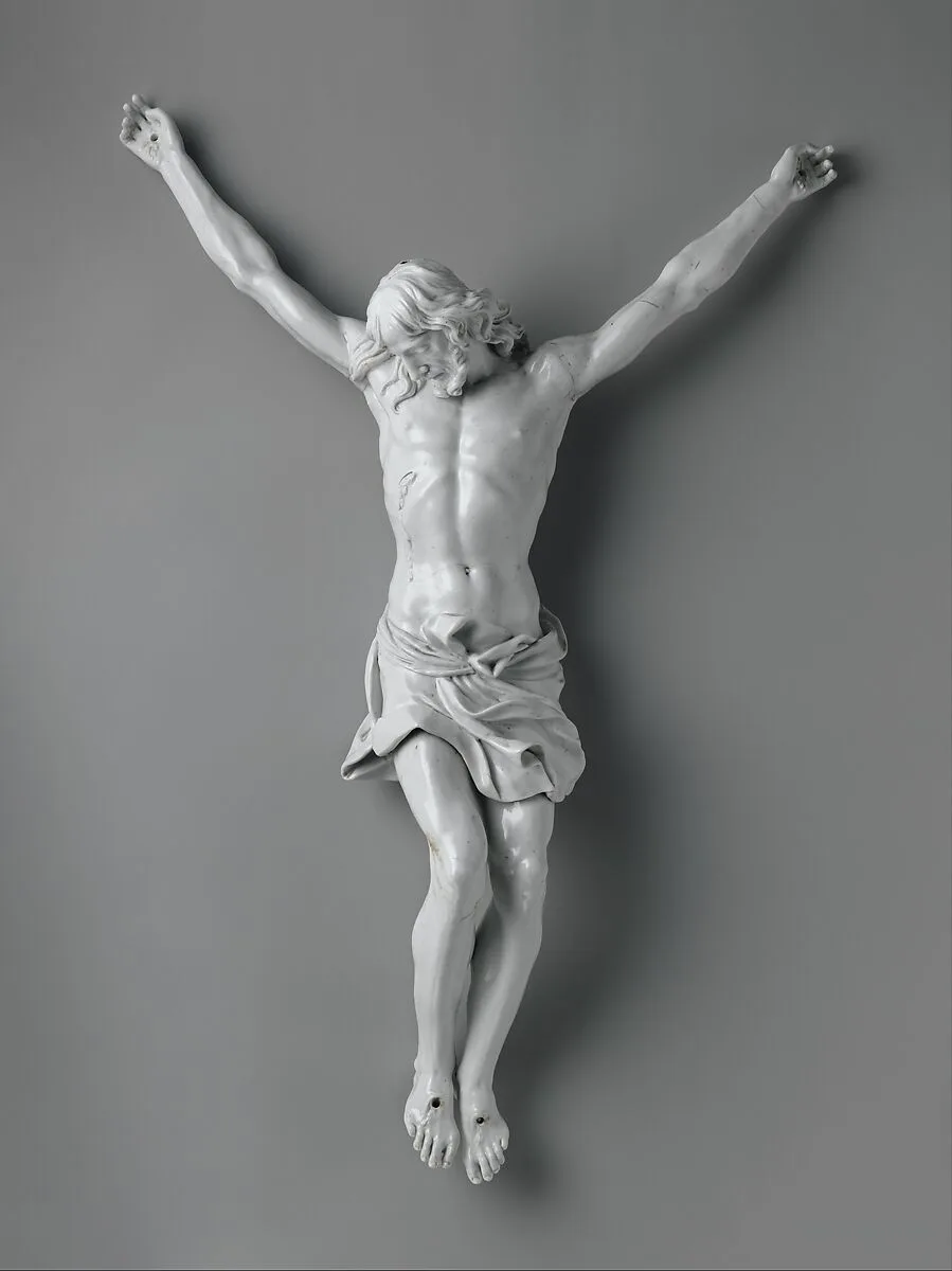 Corpus from a crucifix — Doccia Porcelain Manufactory|Massimiliano Soldani|Gaspero Bruschi