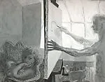 Artist and Model — Sidney Simon