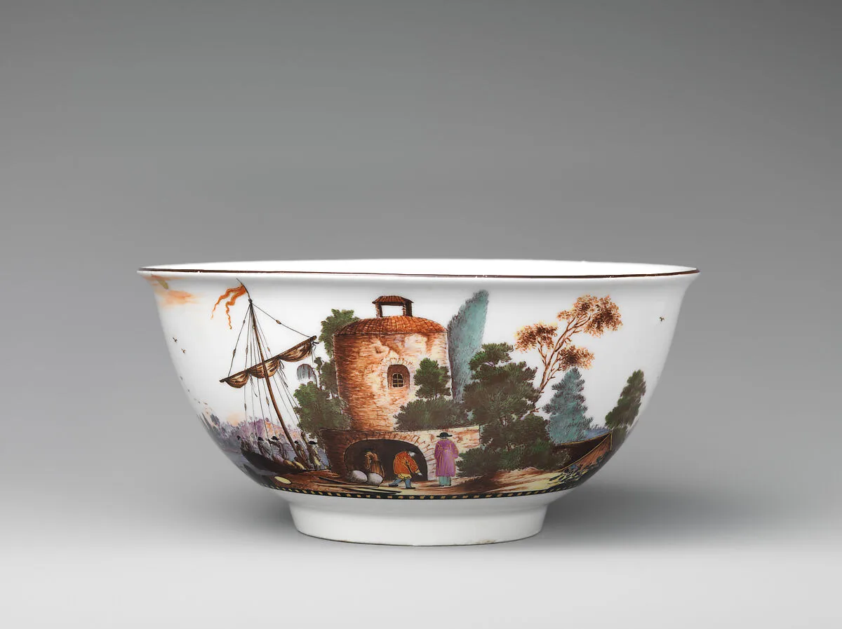 Bowl — Meissen Manufactory|Adam Friedrich von Löwenfinck