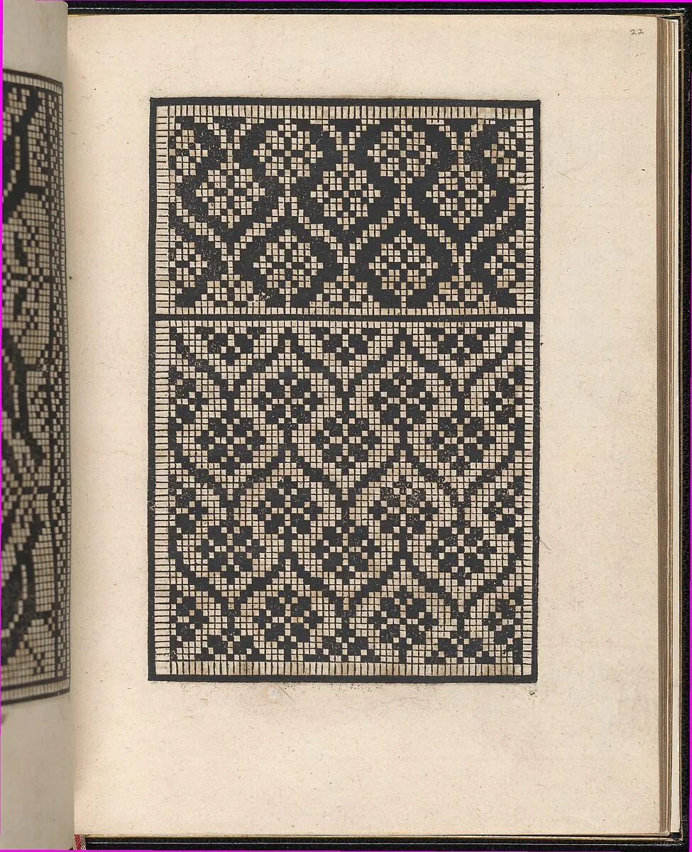 Page from Ein new kunstlich Modelbuch...(Page 22r) — Peter Quentel