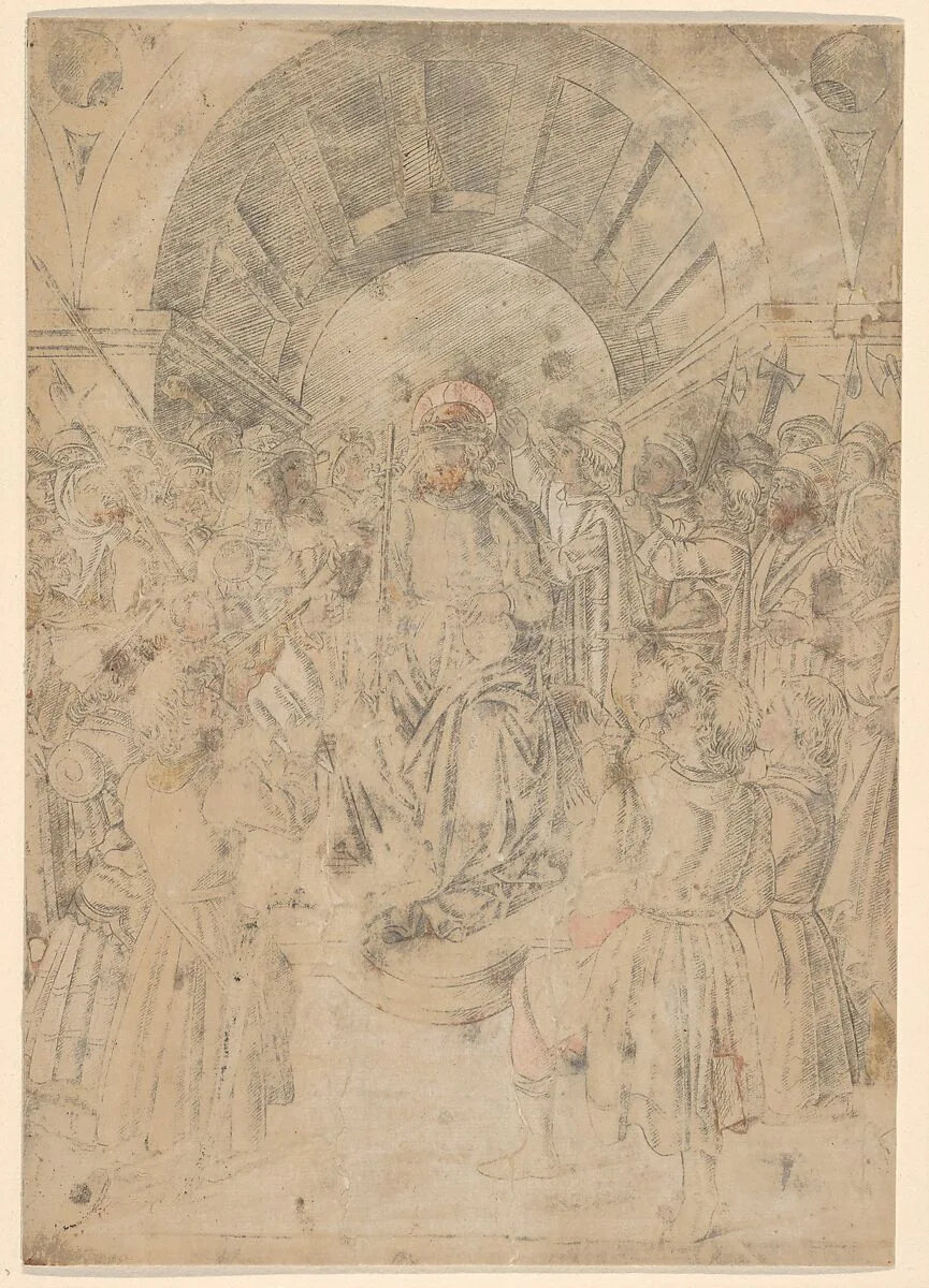 The Mocking of Christ, from "Life of the Virgin and Christ" — Francesco Rosselli