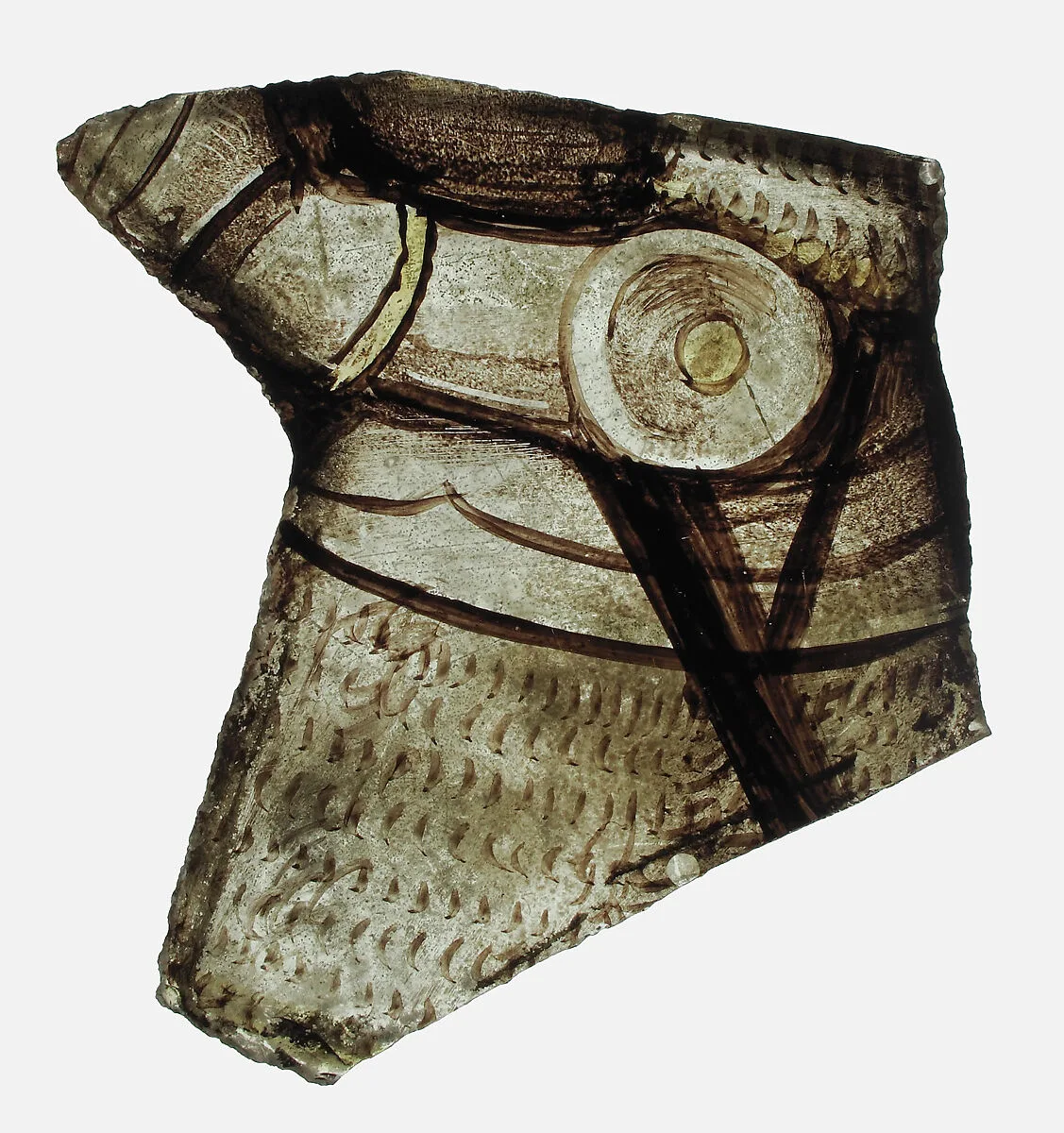 Glass Fragment — Unknown