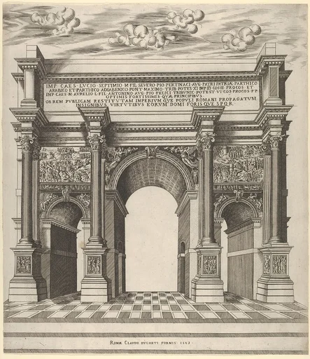 Speculum Romanae Magnificentiae: Arch of Septimius Severus