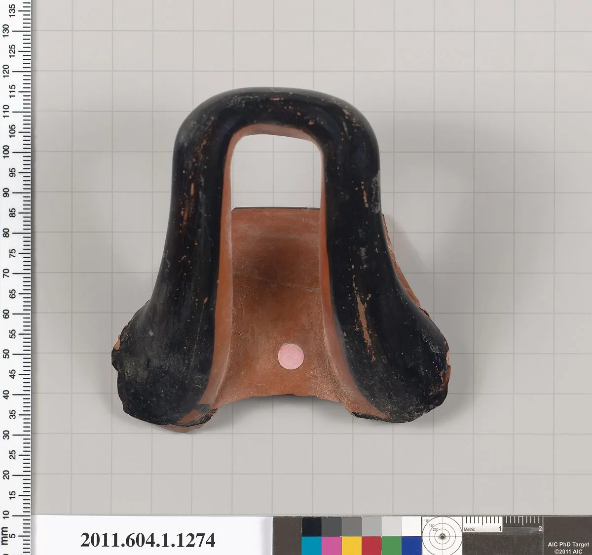 Terracotta fragment of a kylix (drinking cup) — Unknown