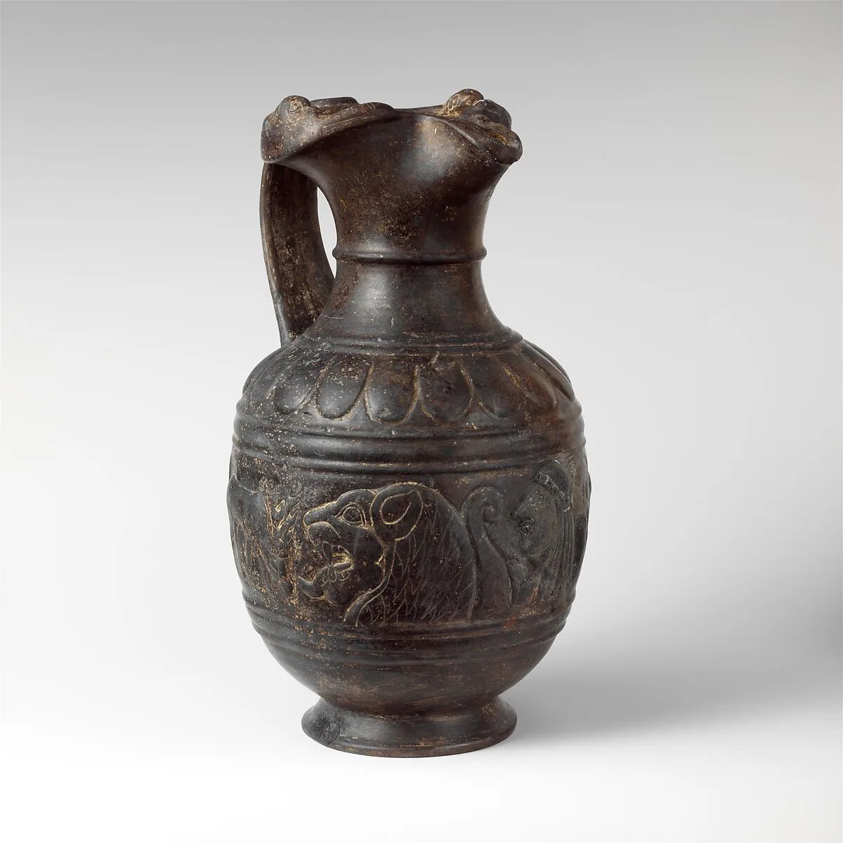 Terracotta oinochoe (jug) — Unknown