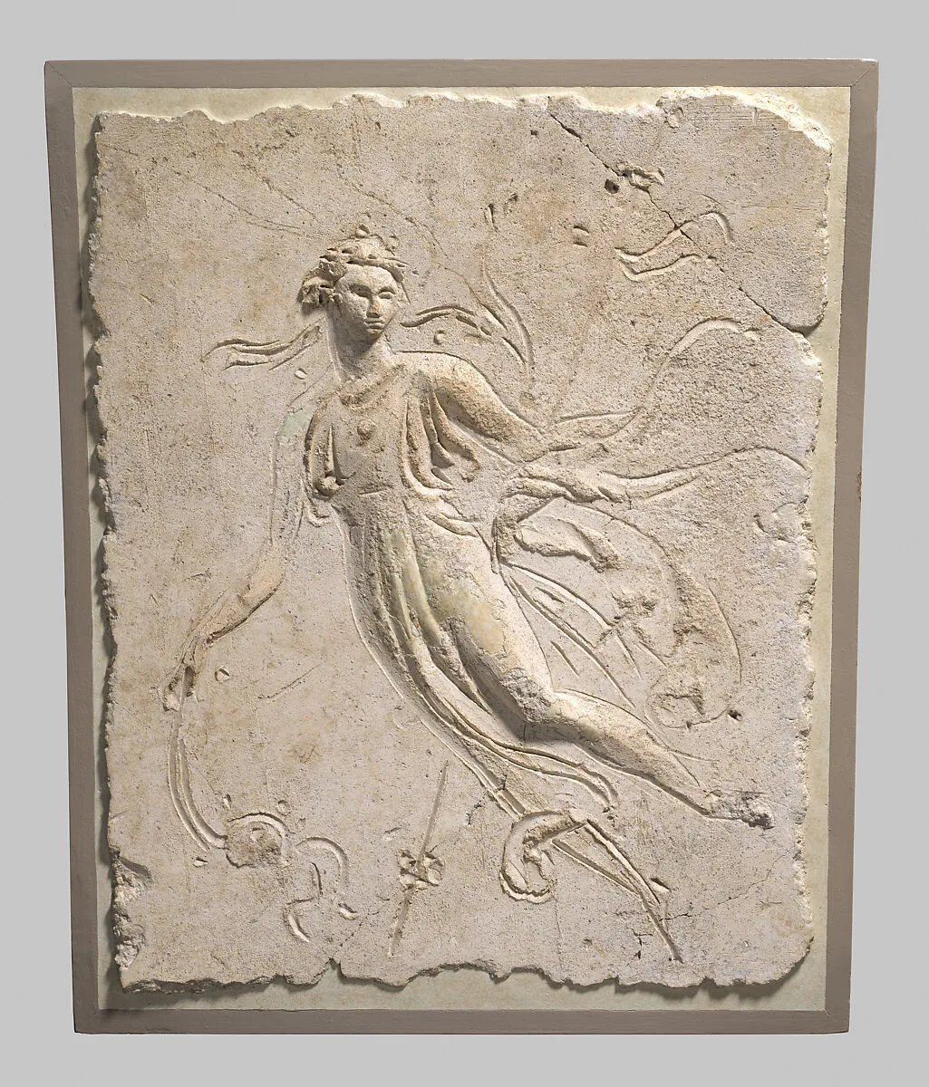 Stucco relief panel — Unknown
