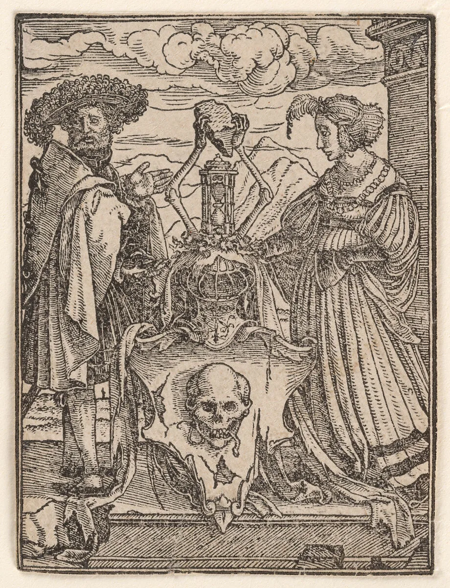 Coat-of-Arms of Death, from The Dance of Death — Hans Holbein the Younger|Hans Lützelburger