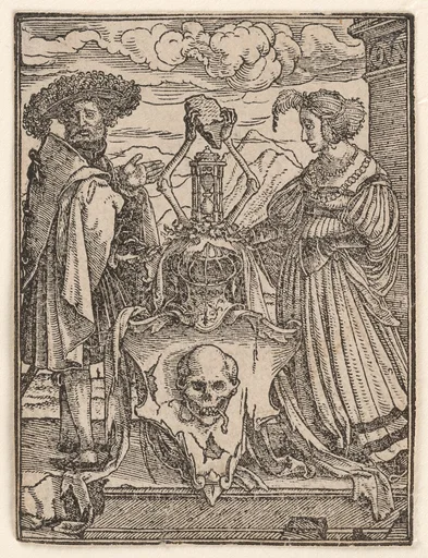 Coat-of-Arms of Death, from The Dance of Death