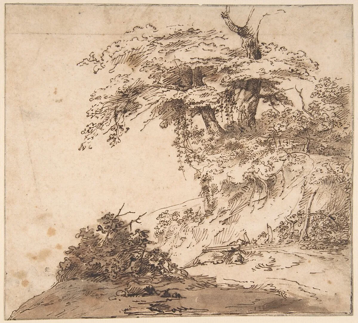 A Group a Trees — Anthony van Dyck
