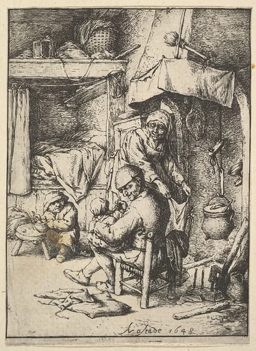 Father Feeding his Child