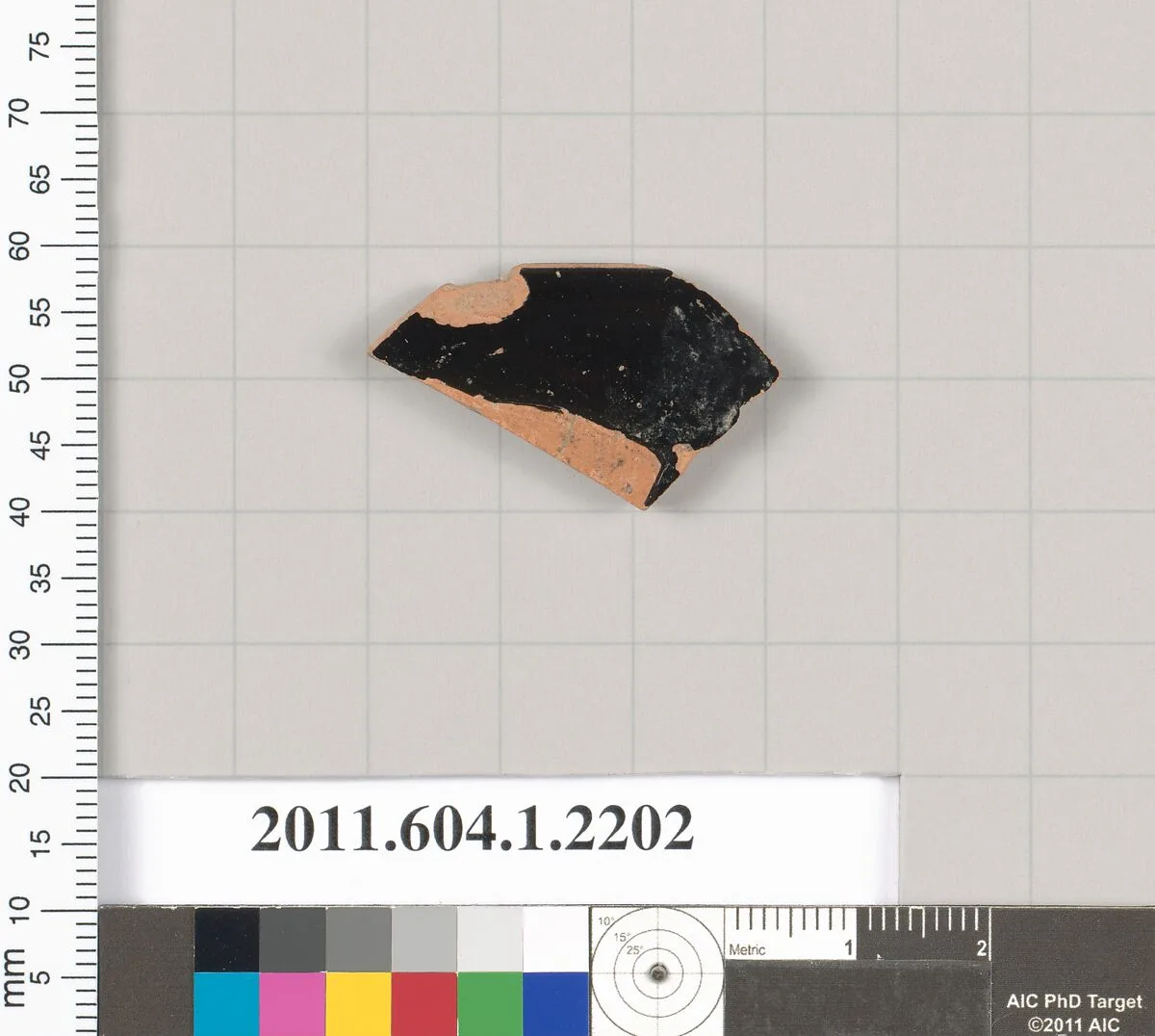 Terracotta rim fragment of a kylix (drinking cup) — Unknown