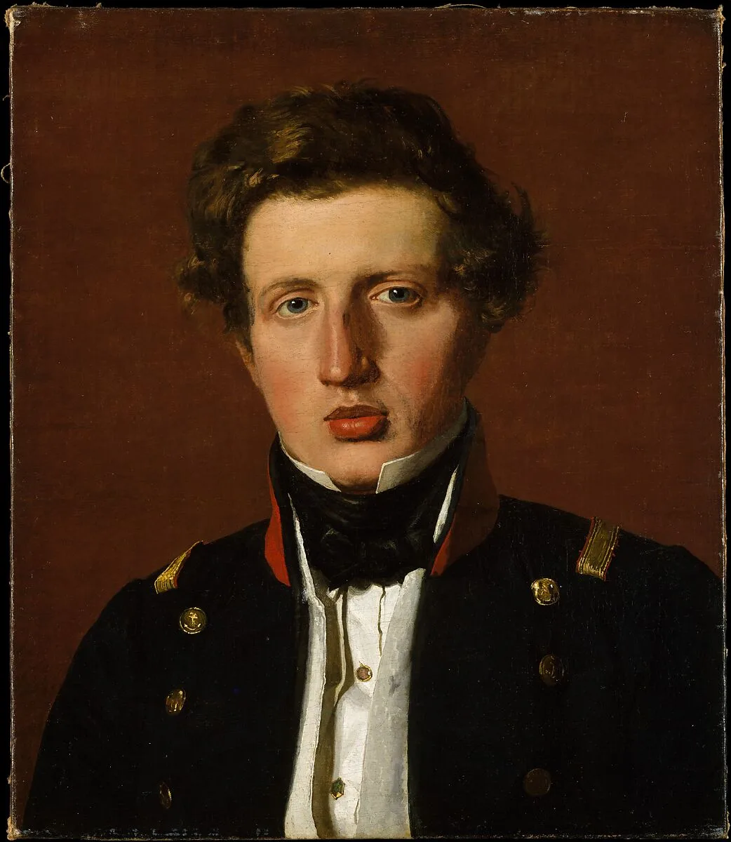 Valdemar Hjartvar Købke (1813–1893), the Artist's Brother — Christen Købke