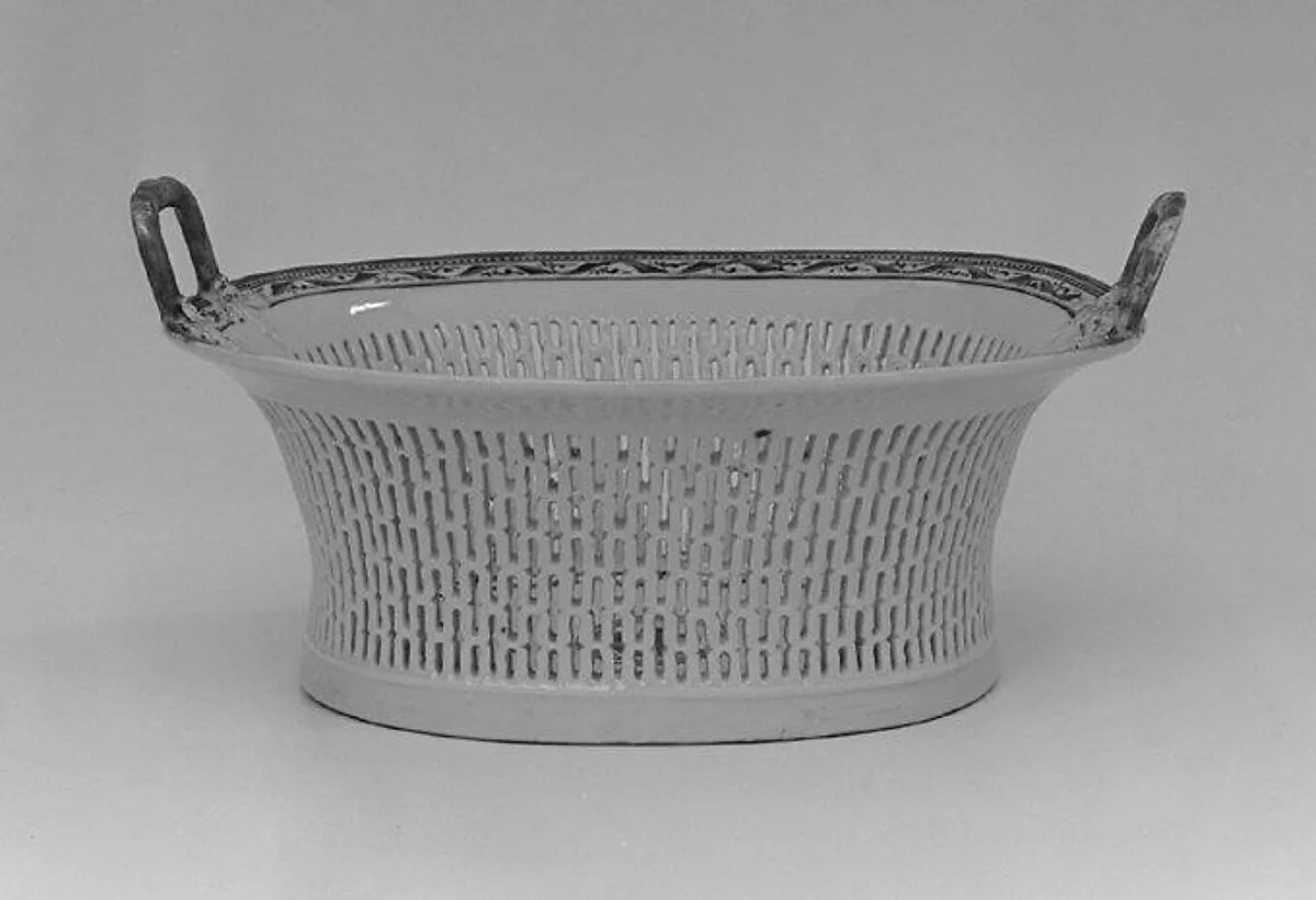 Fruit basket (part of a service) — Unknown