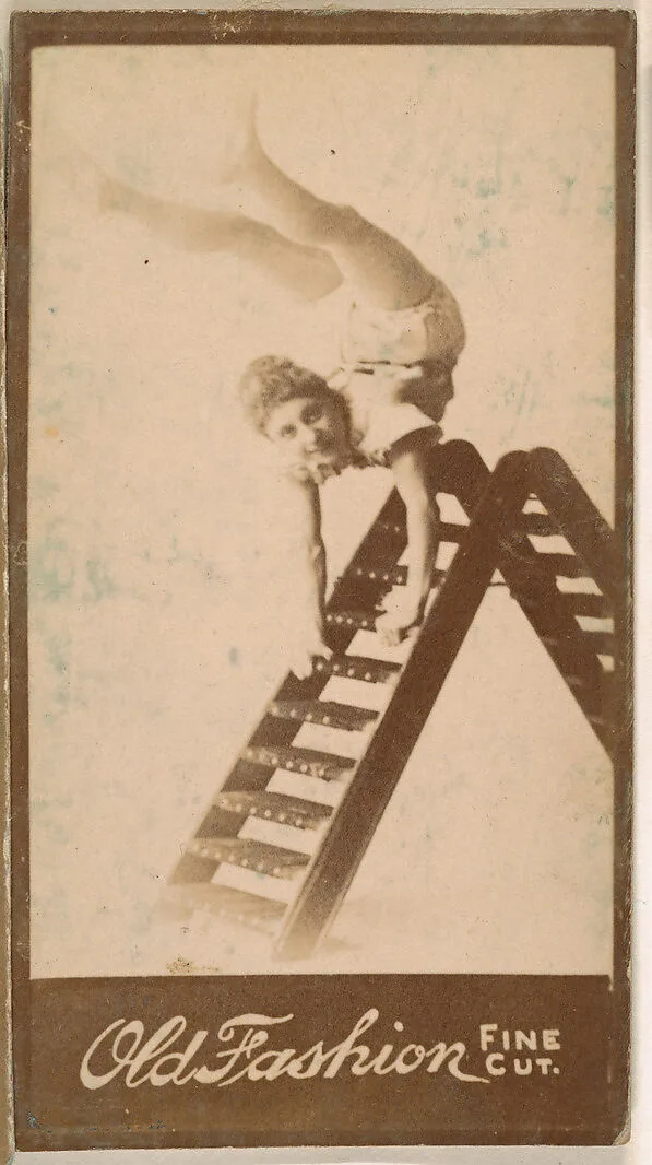 Acrobat, from the Actresses series (N664) promoting Old Fashion Fine Cut Tobacco — Unknown