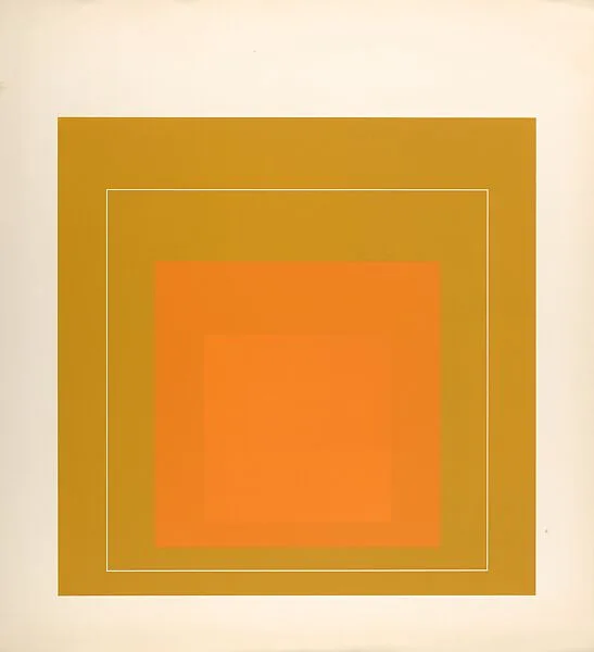 Proof for White Line Square series — Josef Albers|Gemini G.E.L.|Kenneth E. Tyler
