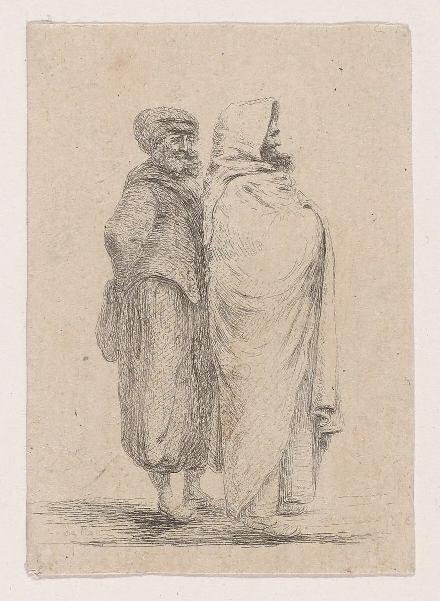 Two Standing Figures — baron Dominique Vivant Denon