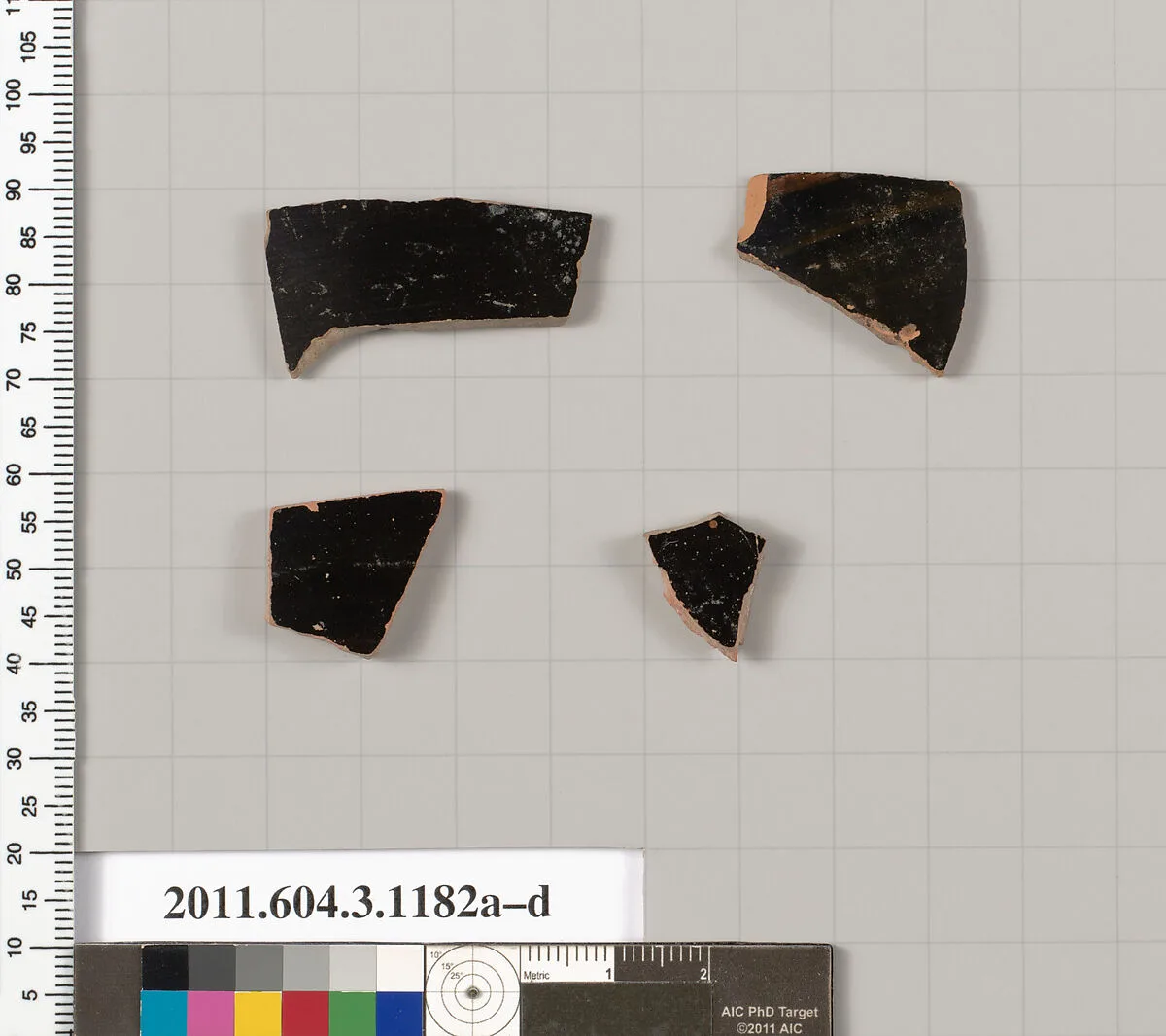 Terracotta fragments of mastoids (drinking cups with narrow base) or kyathoi (cup-shaped ladles) — Unknown