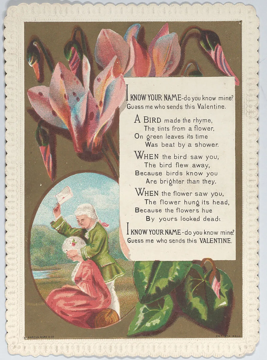 Valentine — Kate Greenaway