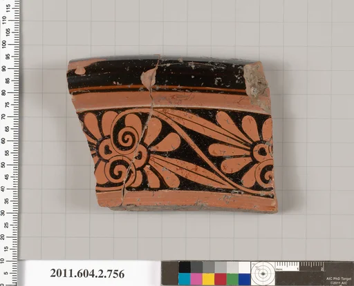 Terracotta fragment of a calyx-krater (bowl for mixing wine and water)