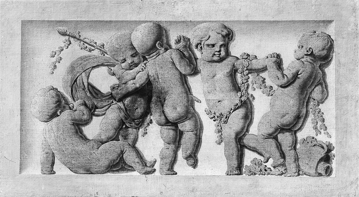 Dancing children (one of a pair) — Donatello
