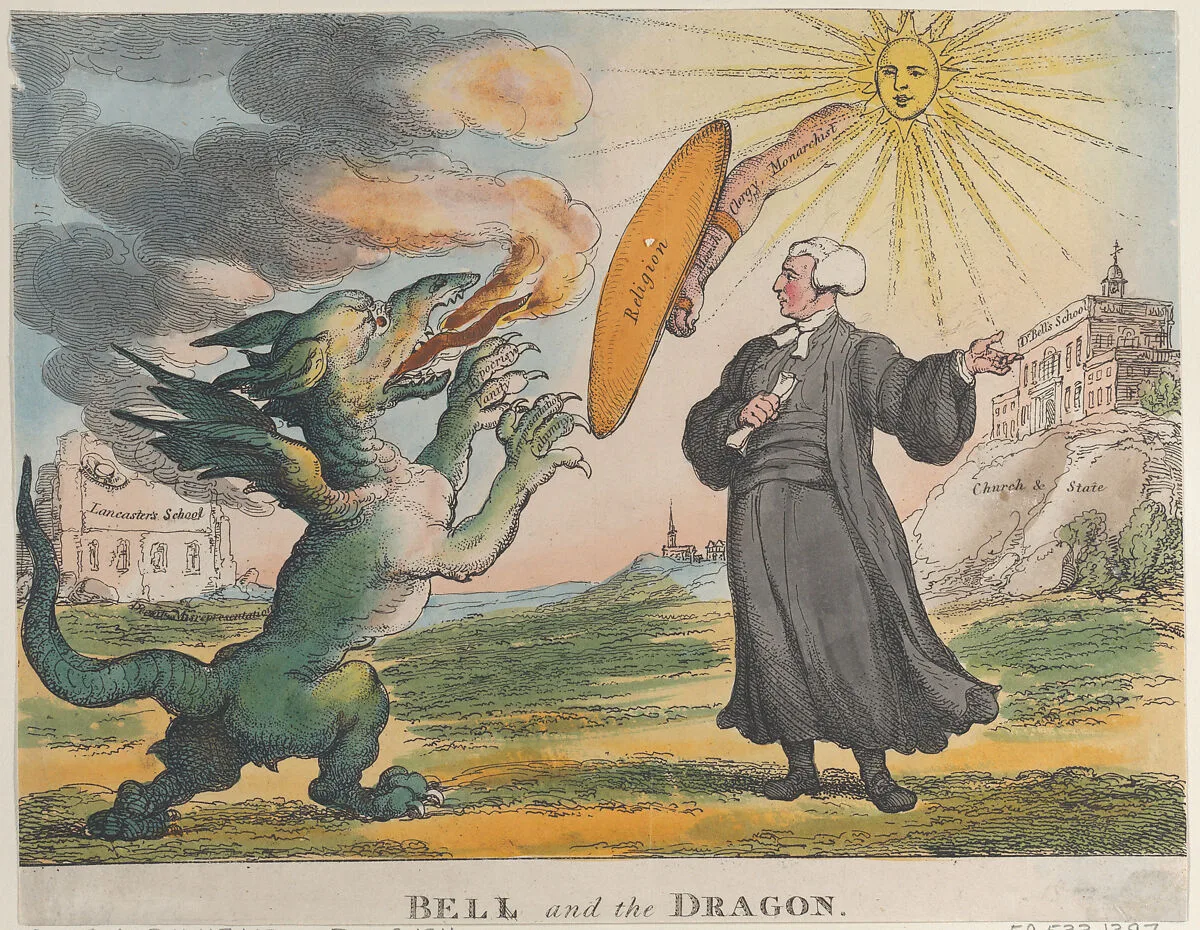 Bell and the Dragon — John Joseph Stockdale|Thomas Rowlandson