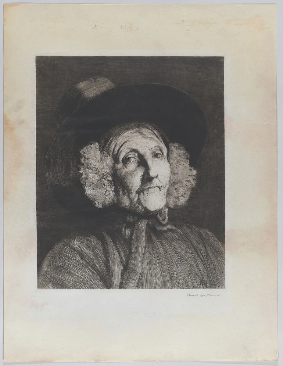 A Welsh Woman — Sir Hubert von Herkomer