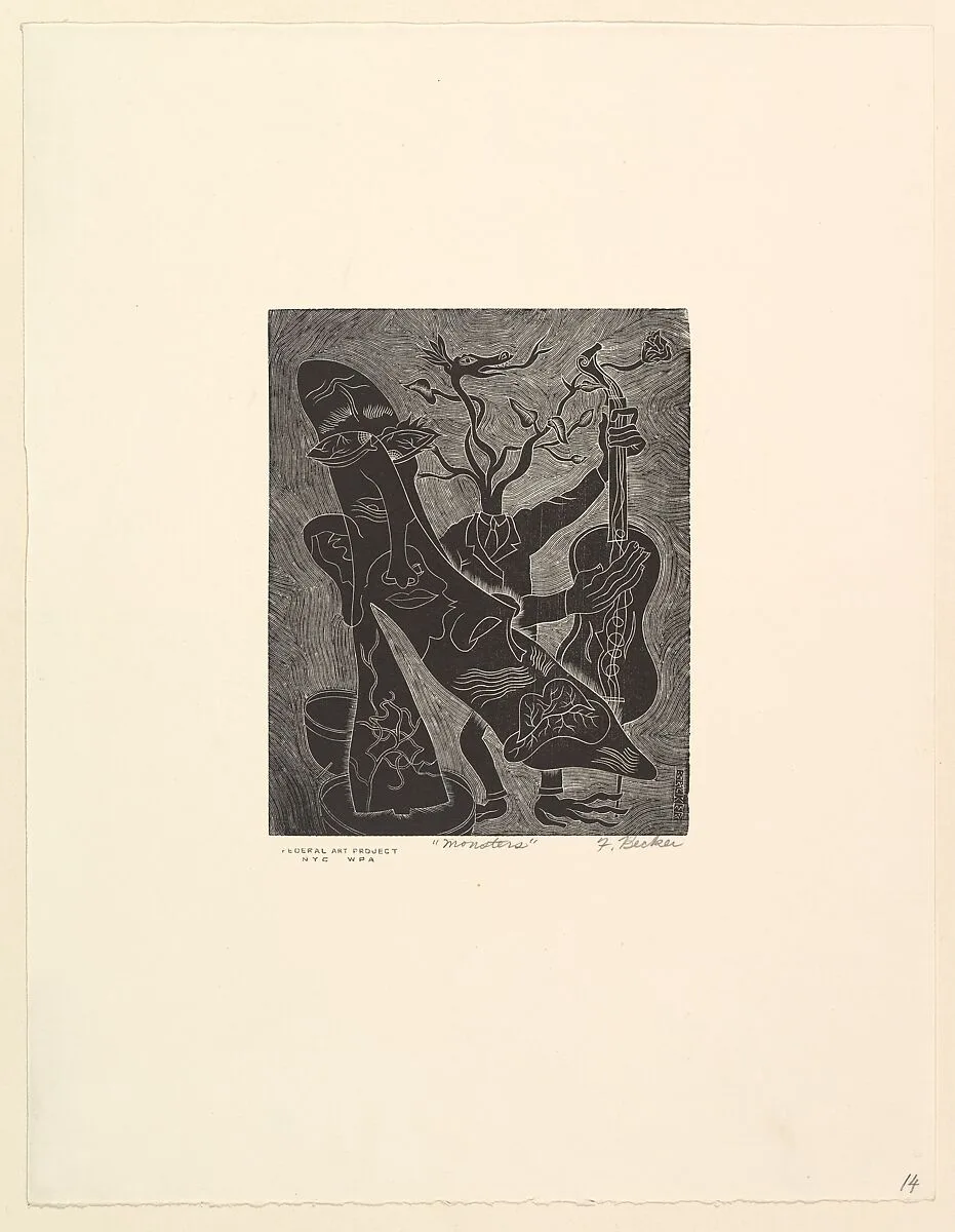 Monsters — Fred Becker|WPA