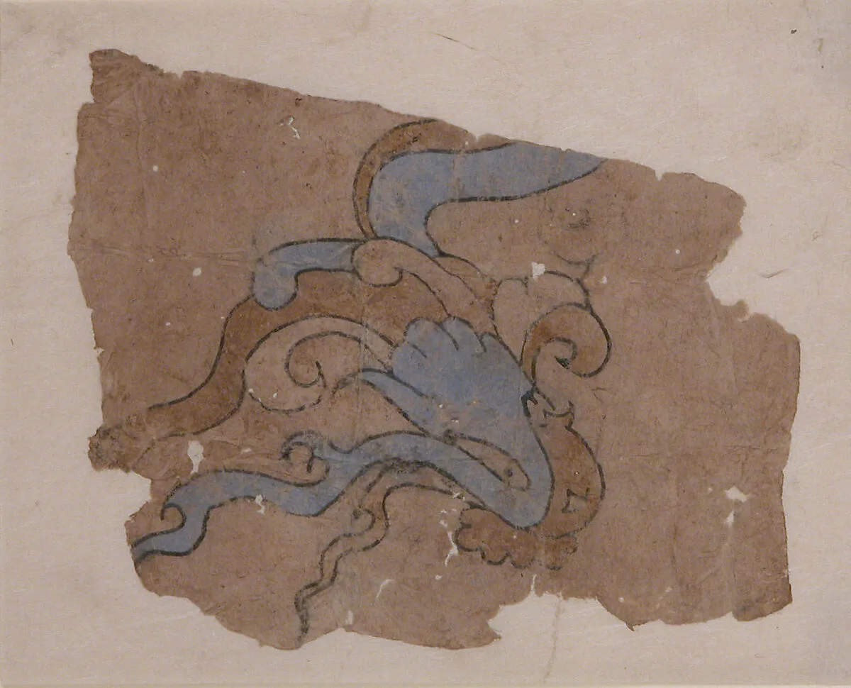 Drawing of the Head of a Simurgh — Unknown