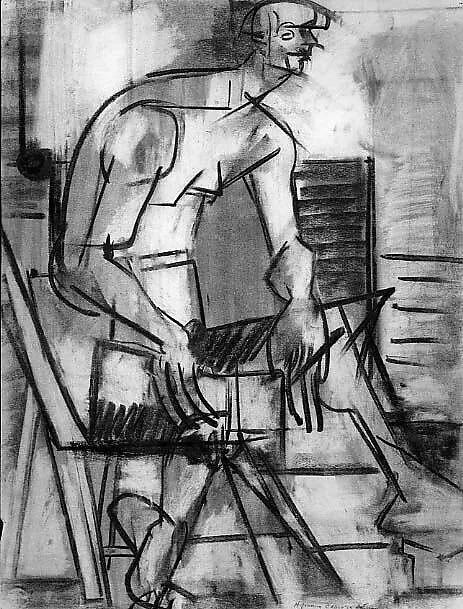 Untitled (figure study) — Erle Loran