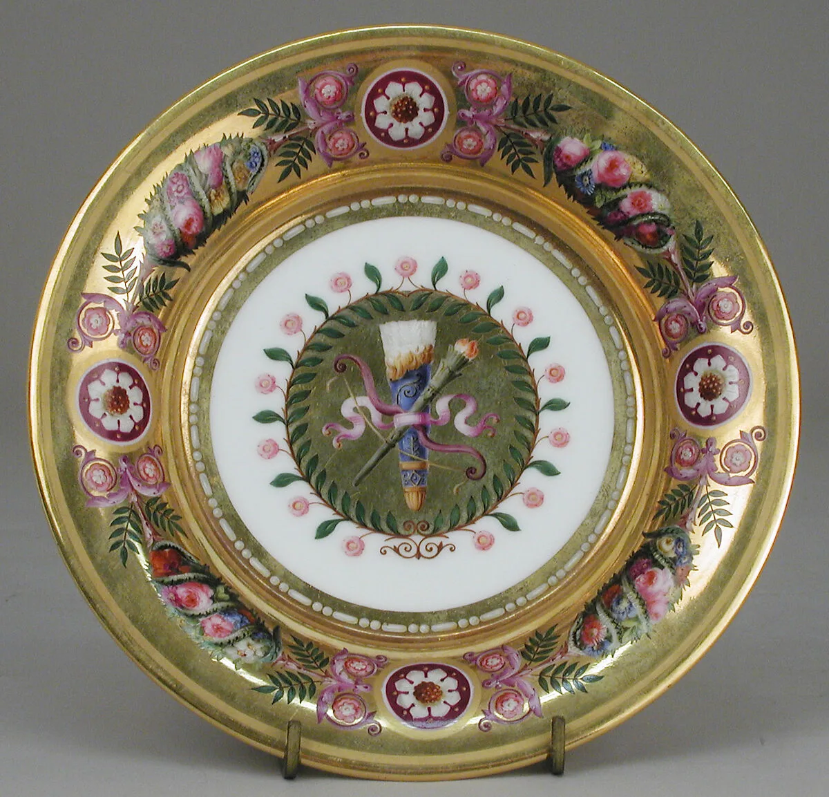 Saucer, part of Breakfast Service (déjeuner) — Sèvres Manufactory|Jacques-Nicolas Sisson (or Sinsson)