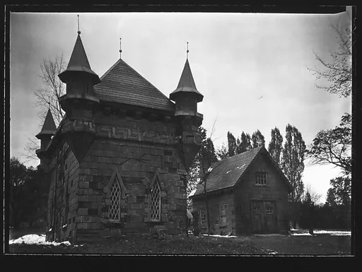 [Gothic Revival Outbuildings, New York]