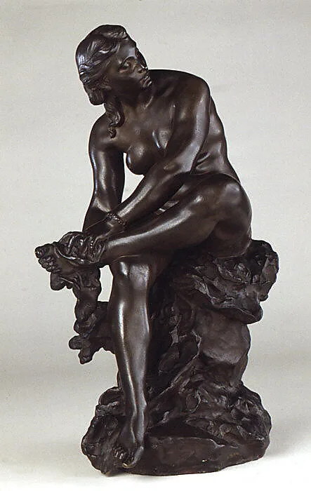 Woman Bathing — Aimé-Jules Dalou